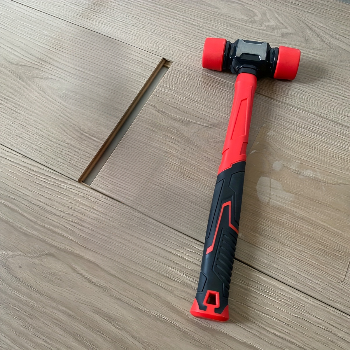 TEMU Hammer For Professional Woodworking, Ideal For Fine Carpentry At Home, Featuring A Shock-resistant Handle And A Non-slip Multifunctional Grip