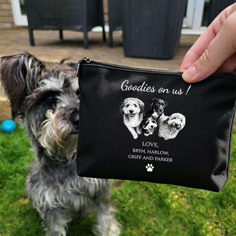 Customizable Dog Gear Bags for Pet Supply Storage