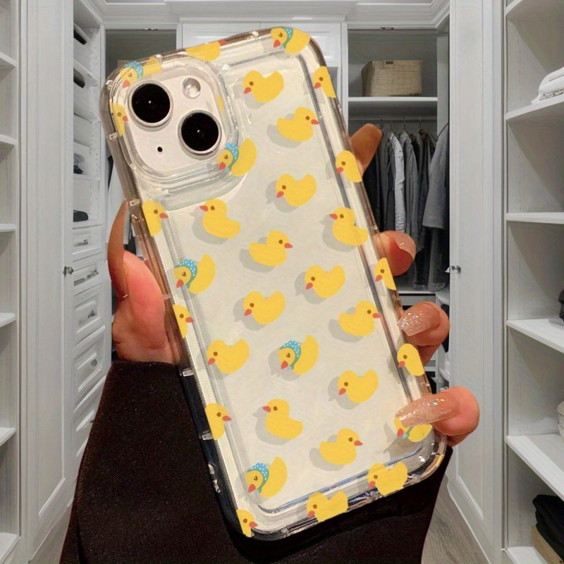 a transparent tpu phone case a cute full screen Temu Oman