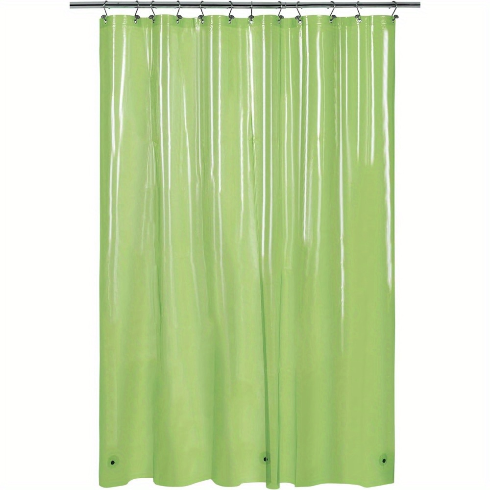 PEVA Duschvorhang 183 X 183 Cm – Wasserabweisend, Mit Magneten & Stern-Design