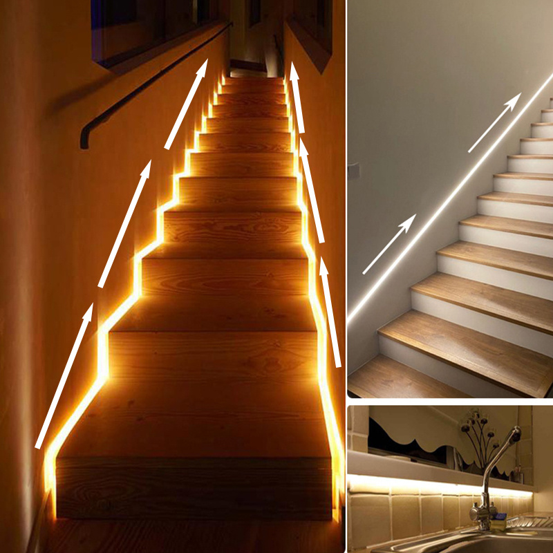 Motion Activated Led Light Strip Bedroom Usb Motion Sensor