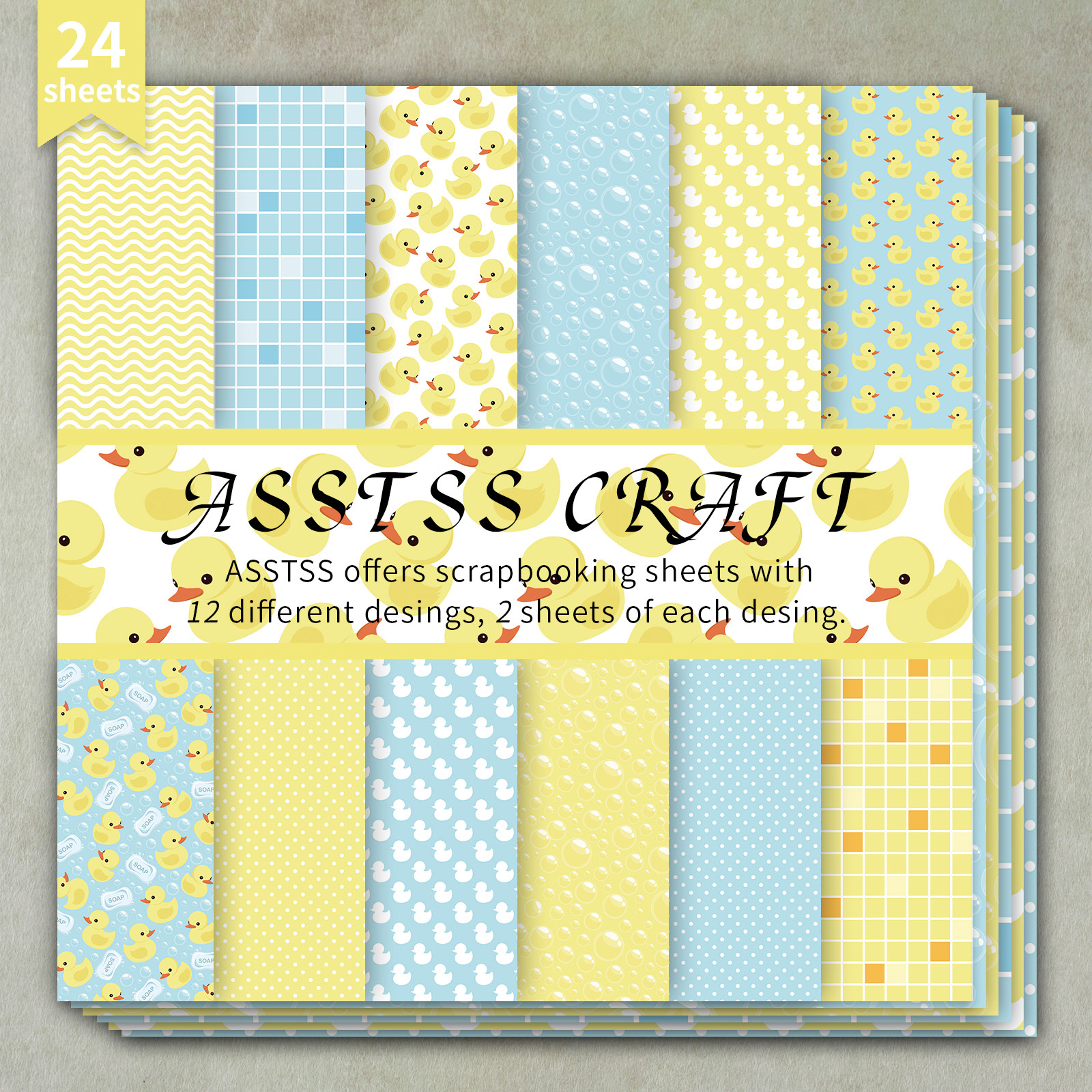 TEMU -sheet Paper Pad Measuring 6 By 6 Inches, Featuring A Design. This Heavyweight Cardstock Is Perfect For Journaling, Collage Art, Greeting Cards,
