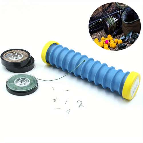 4 Pcs Fishing Line Organizer With 48 Slots - Tangle Free Storage For Walleye Rigs & Snells