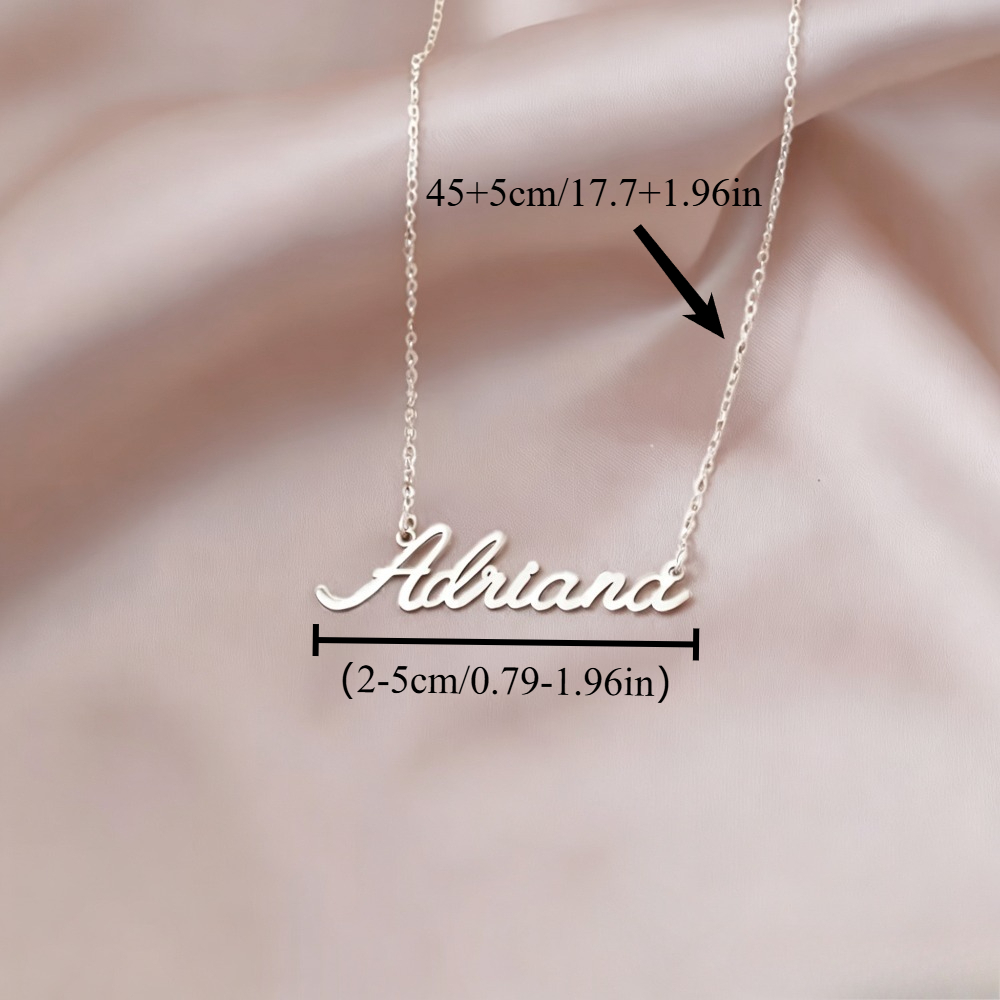 Personalized Custom Name Necklace — Golden Gift