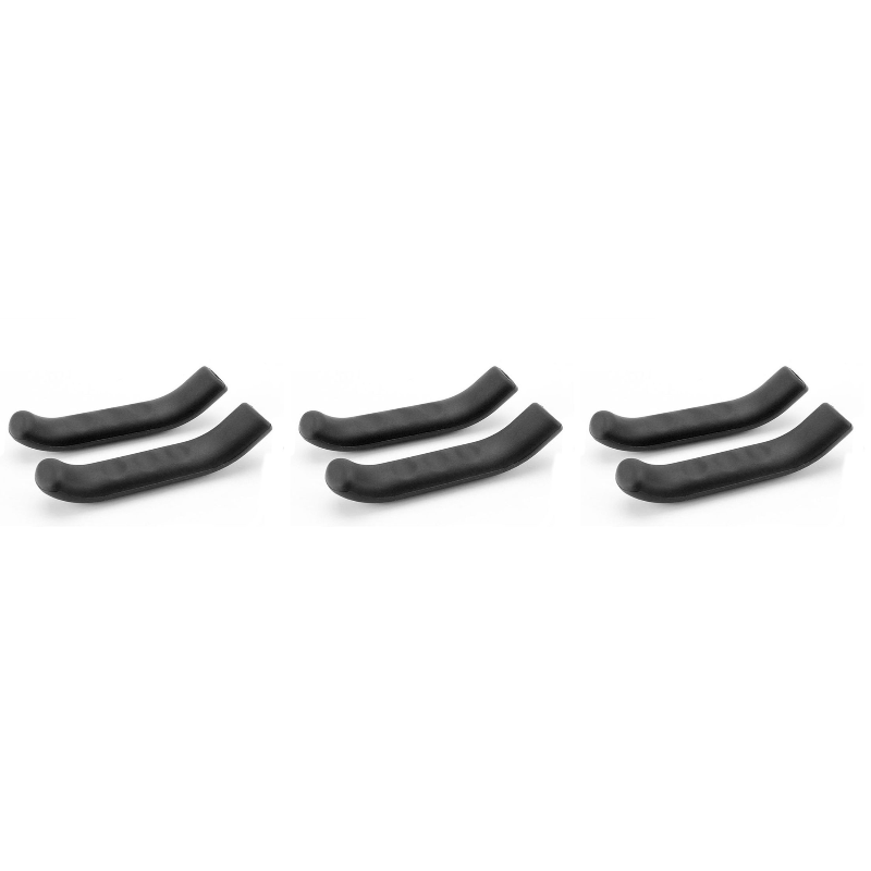 Image of 3 Pairs Of Colorful Fashionable Bicycle Brake Grips For Modification, 9 Colors , Ultra-lightweight Design, Anti-slip And Shock-absorbing, Suitable For Mountain Bikes And Scooters