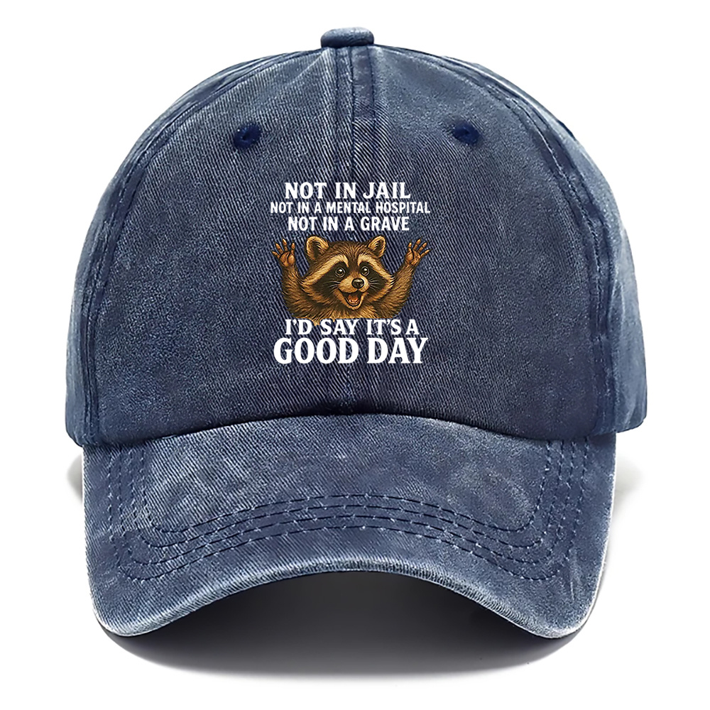 TEMU 1pc Hat, Women's Hat, Men's Outdoor Hat, "it's A " Dad Hat, Breathable Baseball , Adjustable Style Hat, Suitable For Various Occasions, Curved
