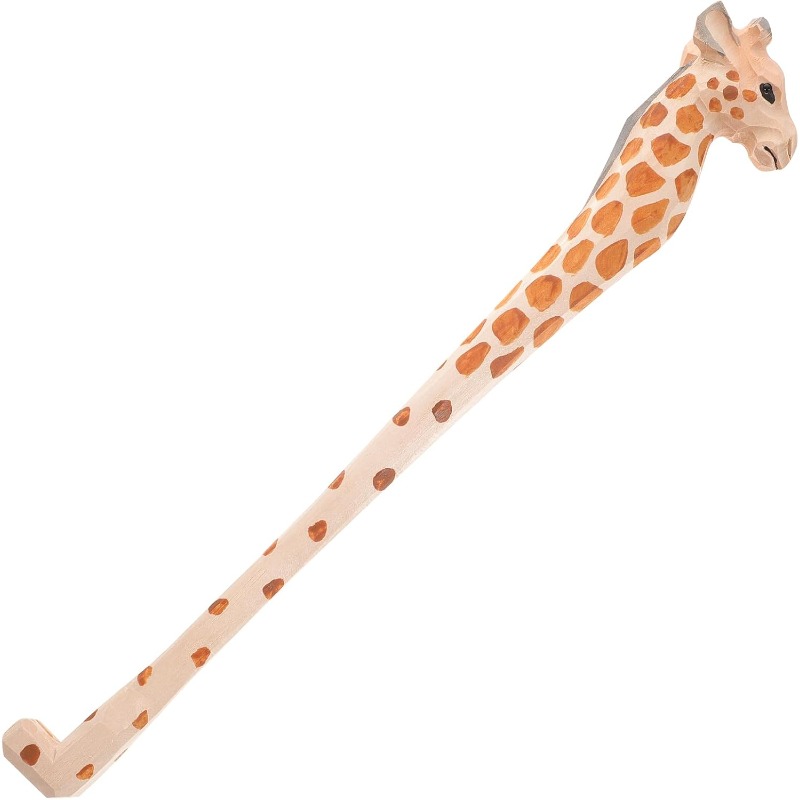 ergonomic giraffe shaped back scratcher massager 14 96 long portable wooden body relaxation tool with durable composite material multi functional for back head   hands body   ideal gift for adults seniors mom dad travel   Product details 0
