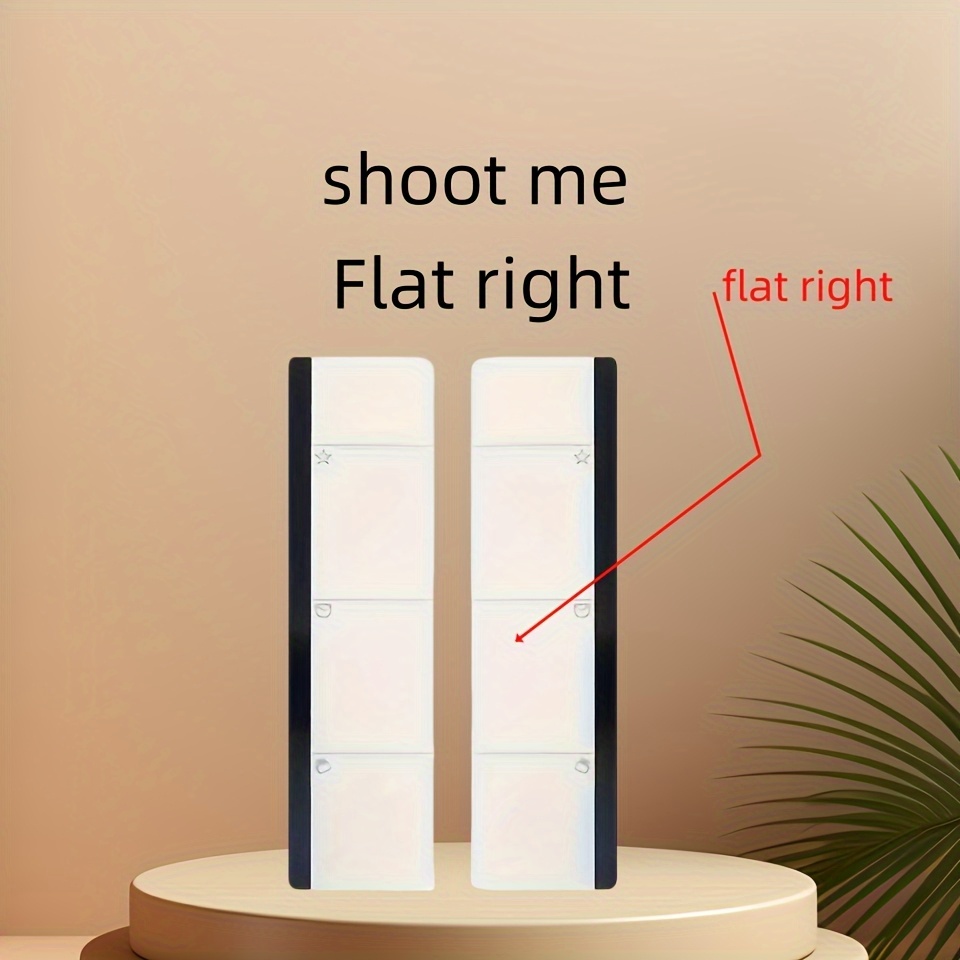 TEMU Set Of Transparent Acrylic Memo Boards For Computer Monitors With Sticky Holders