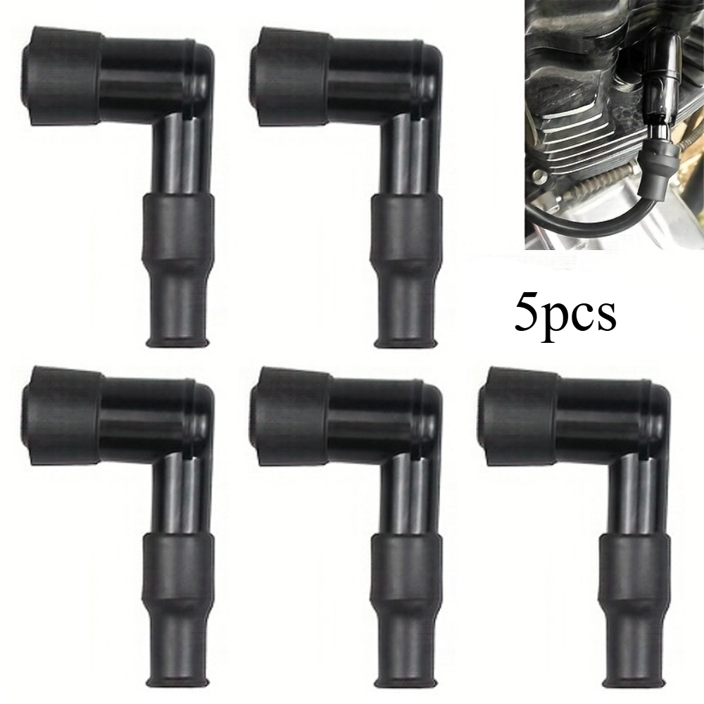 TEMU Set di 5 per candele e durevoli, adatti per connettori di candele di accensione per moto, progettati per resistere ad pressione. Adatti per