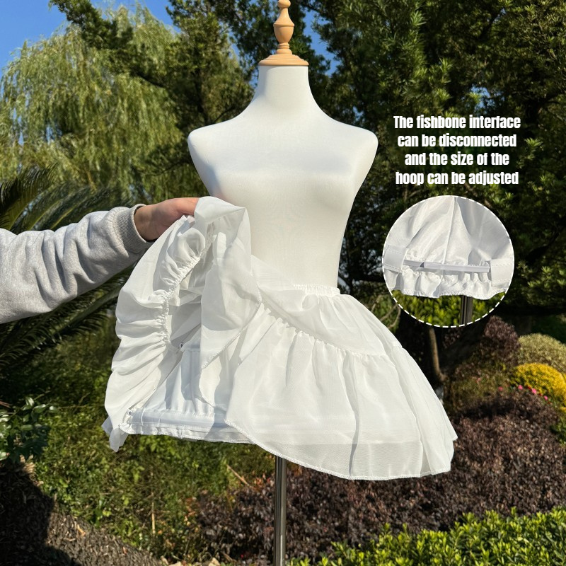 skirt petticoat daily underneath skirt half body - Temu