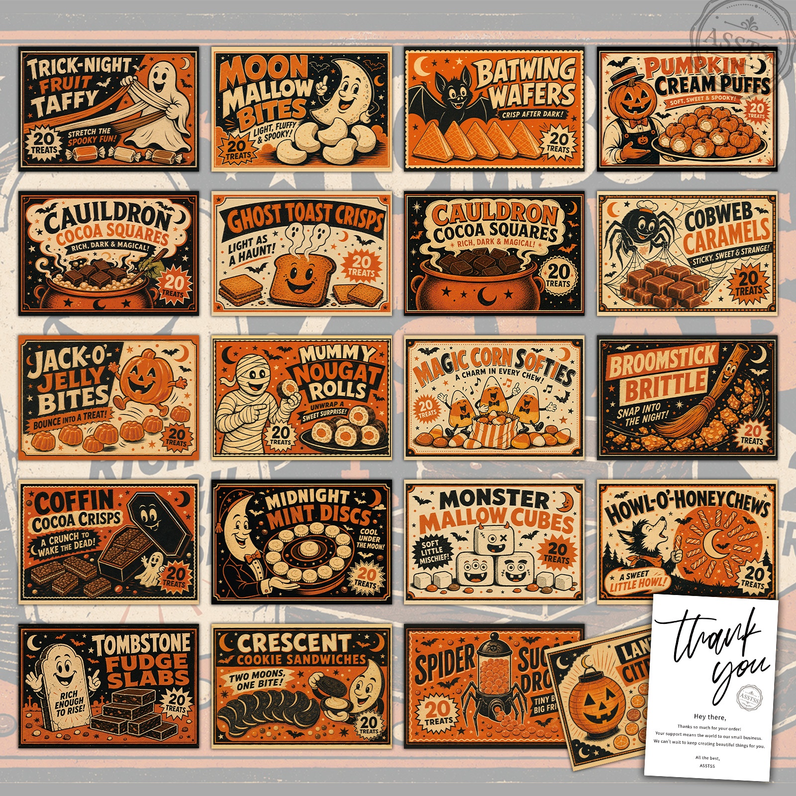 TEMU 21-pack Asstss Vintage Postcards Suitable For Scrapbooking & Junk Journals - Retro Pinup Collectible Cards With Personalizable Suitable For