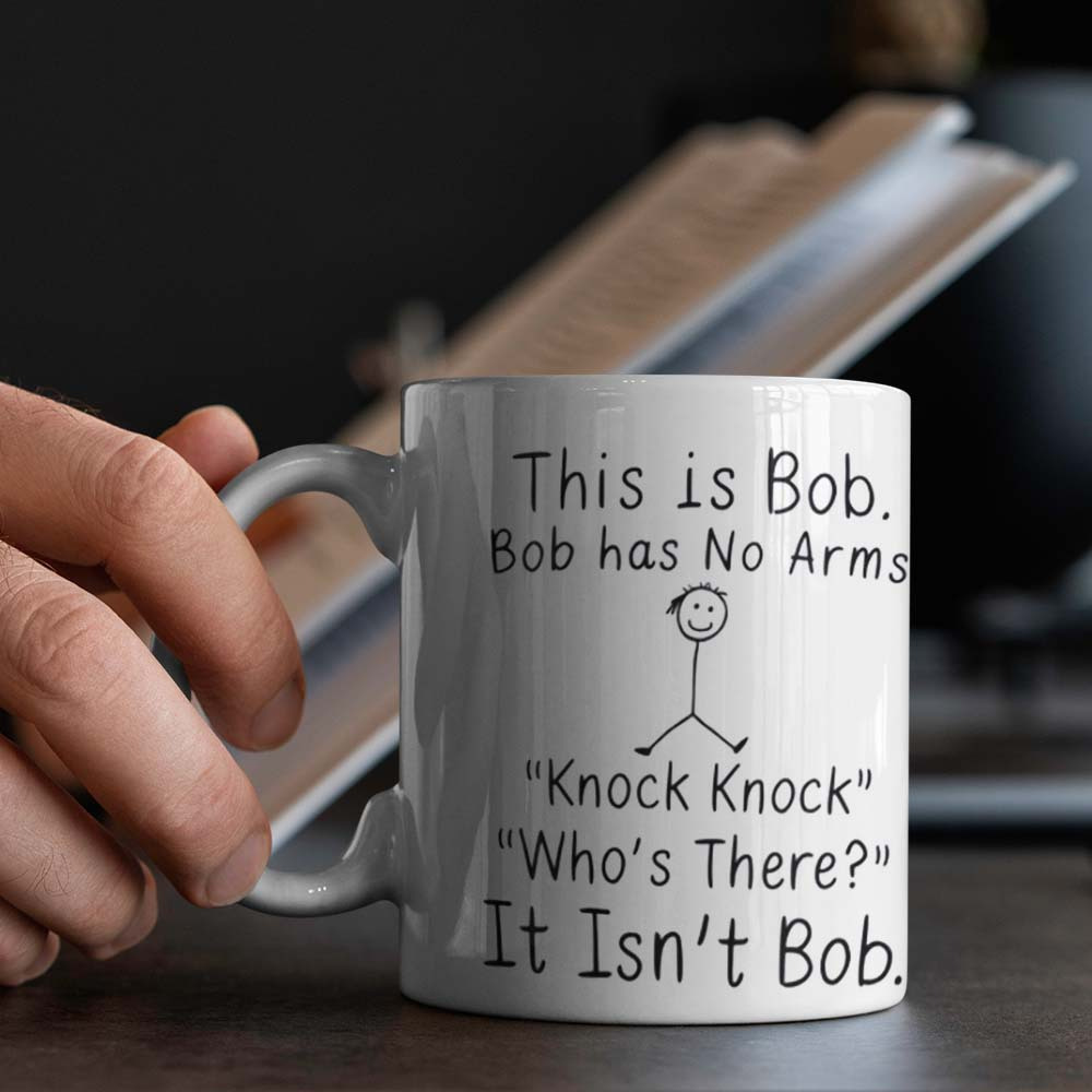 1pc humorous bob     ceramic mug versatile coffee cup for office camping dining   no electricity needed with ideal for gifting details 1