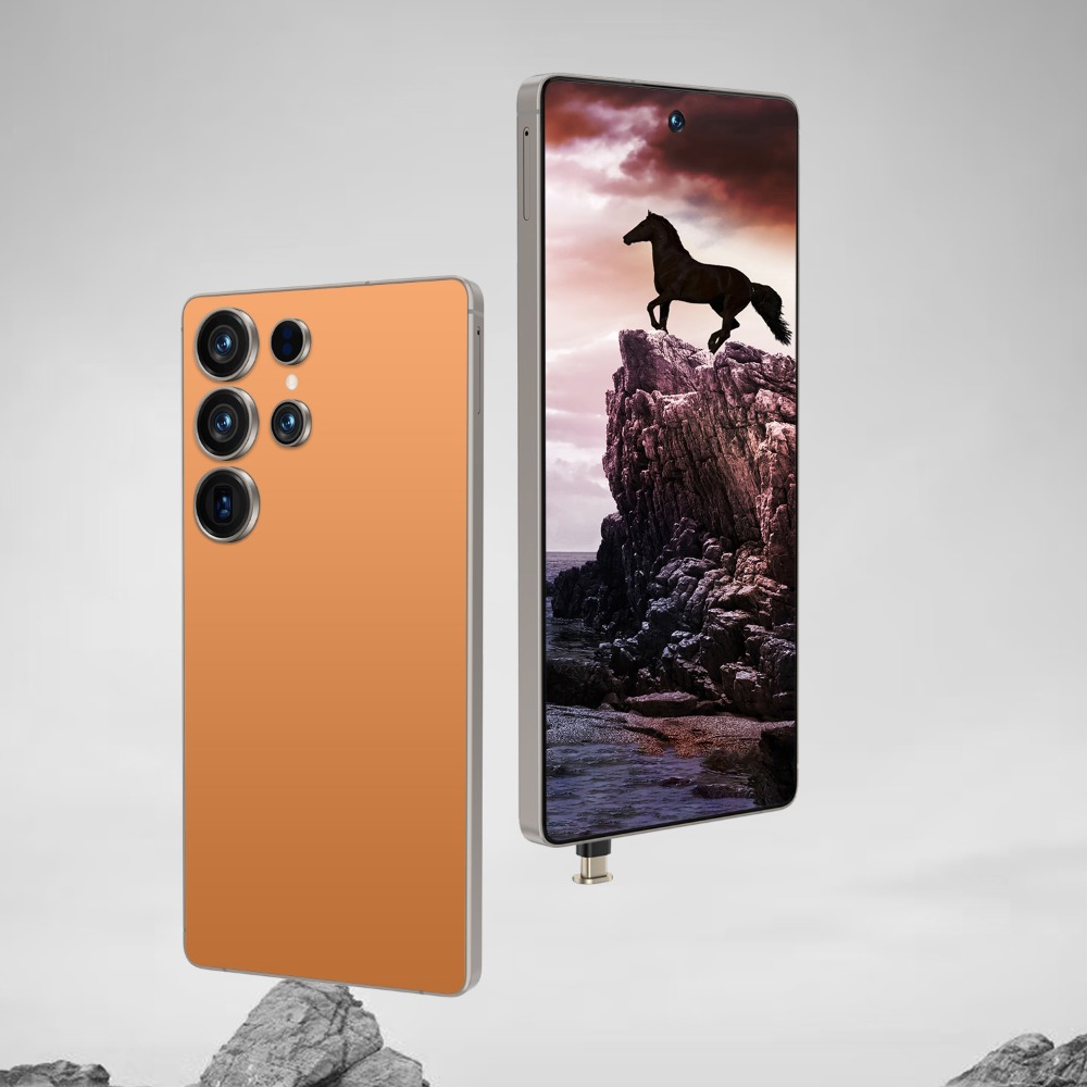 ultra smartphone featuring a 6 8 inch display   with an integrated stylus ultra large storage capacity   with headphones phone case data cable screen protector   visual experience   effect comfortable typing Product details 8