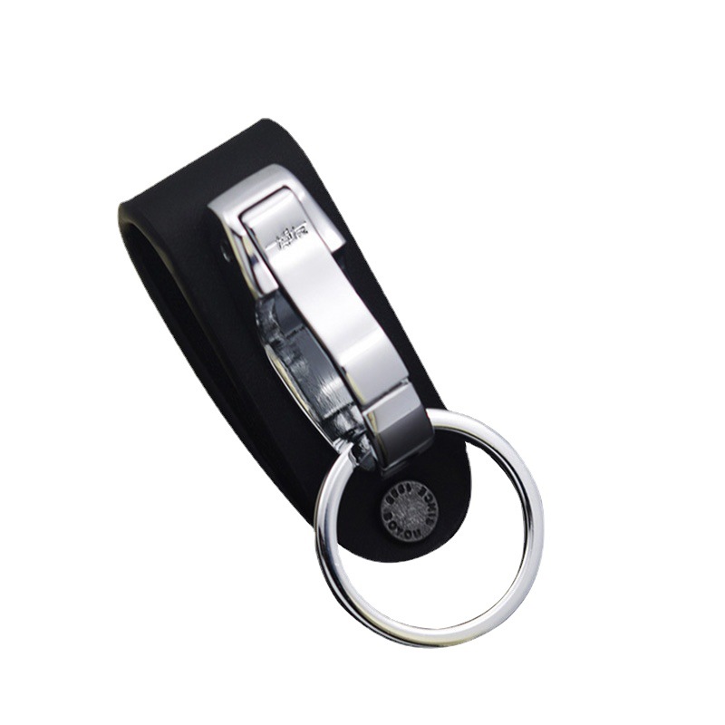 Men's Belt Loop Keychain Key Strap With Removable Keyring Casual Daily Key Holder