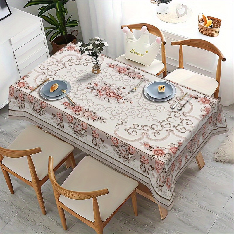 

& Stain- Tablecloth - , For Kitchens, Dining , Parties, Buffets & Weddings