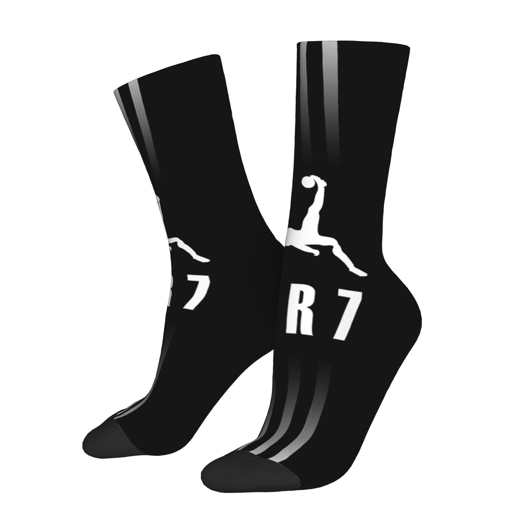 

Cr7 Cartoon Pattern Seamless Socks - Breathable, , Perfect Gift Idea