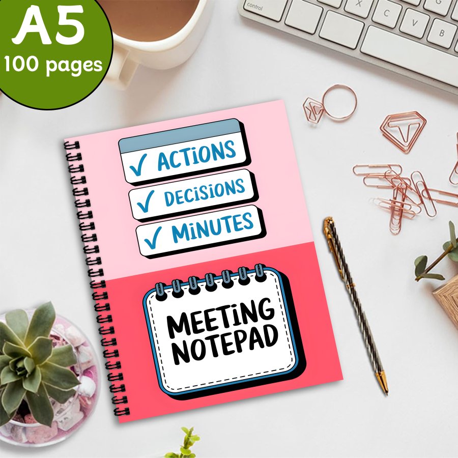 TEMU 1pc A5 Meeting Minutes For Notebook, Meeting Record For Notebook, Professional For Notebook For Meeting Minutes, For Notebook For Work