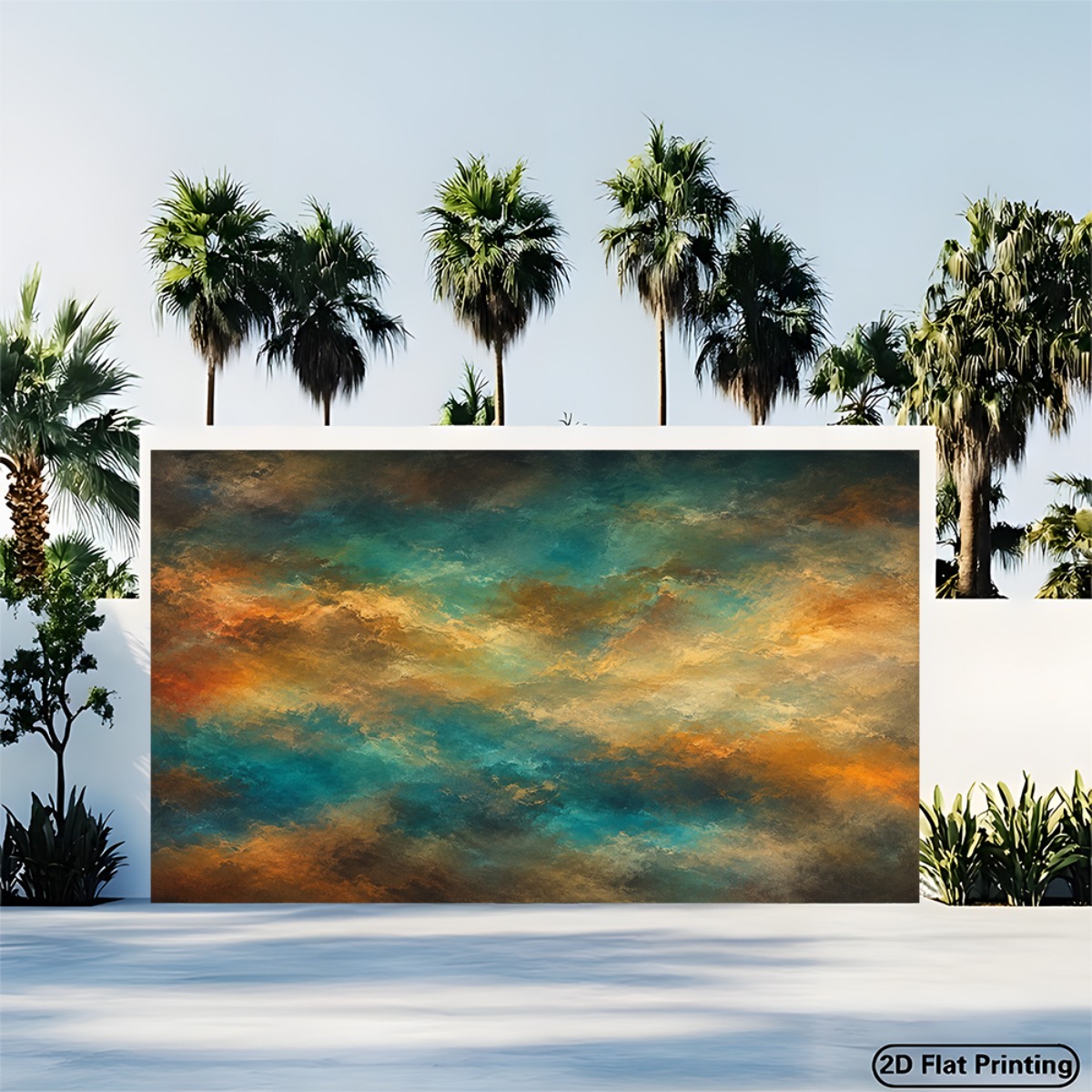 Abstract Cloud Texture Backdrop for Birthday Party