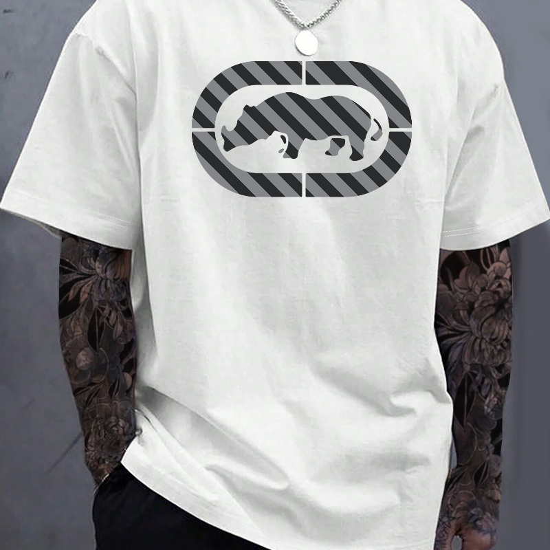 

( Style), , Premium 220g Cotton T-shirt, Men's Fashionable Casual Cotton T-shirt, Short Sleeved Round Neck T-shirt