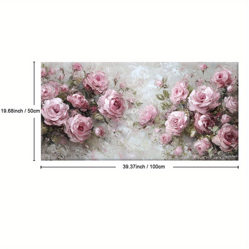 TEMU 1pc Sea Large Wall Art Decor, Blue Large Wall Art, Waves Wall Decor, , Clouds Paintings, Sky Art Prints, Home Decor, Wall Art Decor, Room