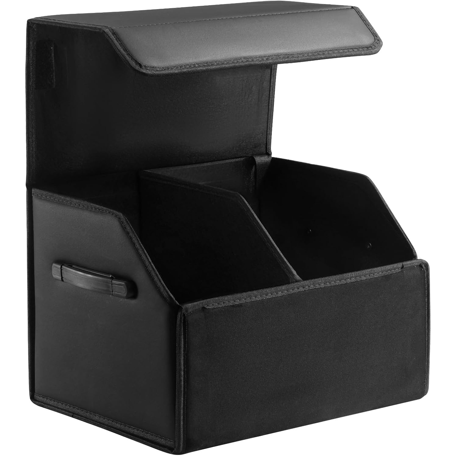 TEMU Organizzatori per bagagliaio auto per SUV , scatola portaoggetti in , magnetico, pieghevole e regolabile, 12.99 pollici