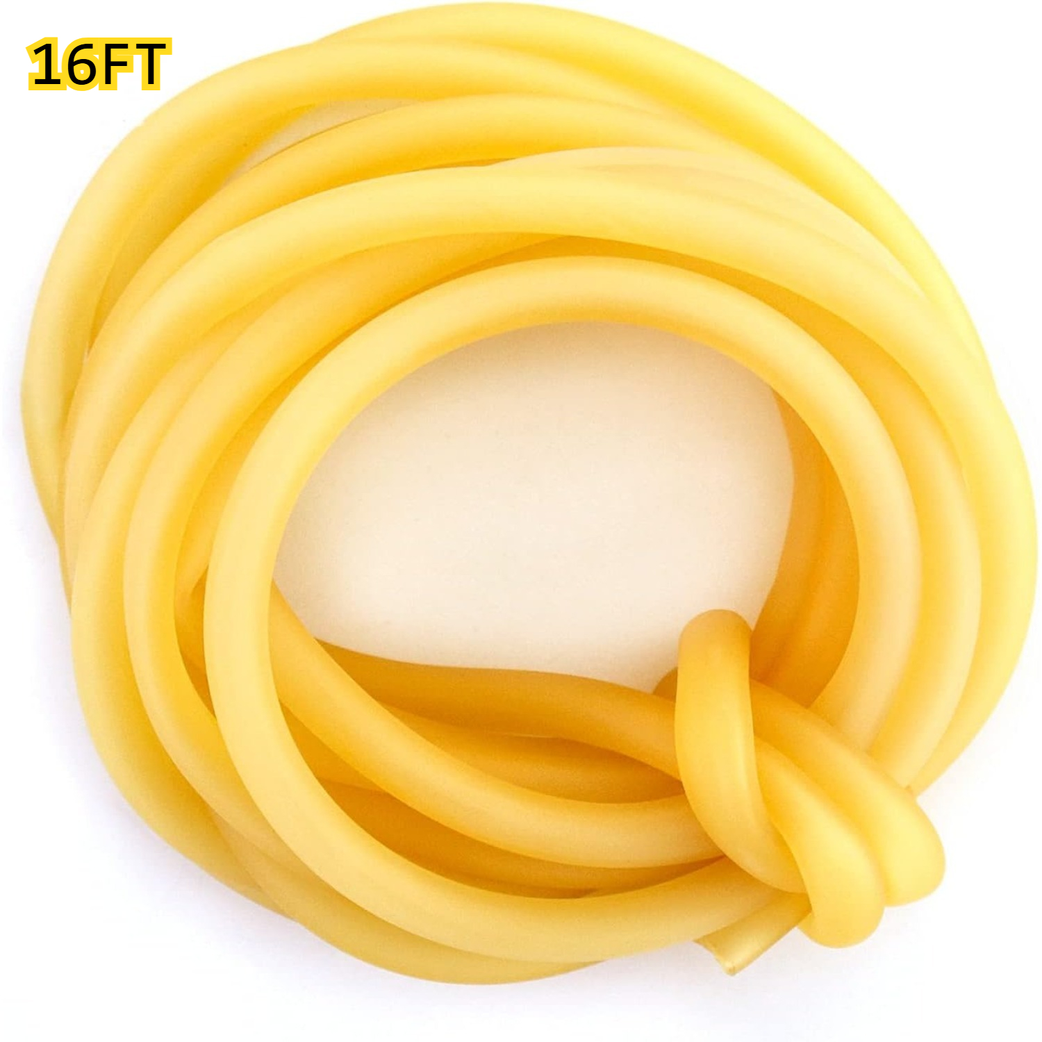 TEMU Tubo de látex natural con un diámetro exterior de 6 y elasticidad; se puede cortar a cualquier sea necesario. Es adecuado para fitness, uso
