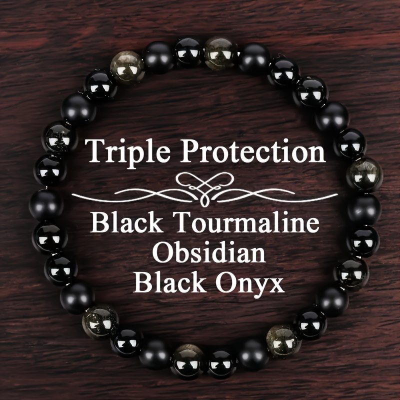 Bracelet - Elegant Charm Jewelry, Stretchable For , Everyday & Valentine's Gift For Her/him, Mom - Luxury Accessory, Charm Bracelet, Elegant Jewelry, Polished Finish, Natural Stone Beads