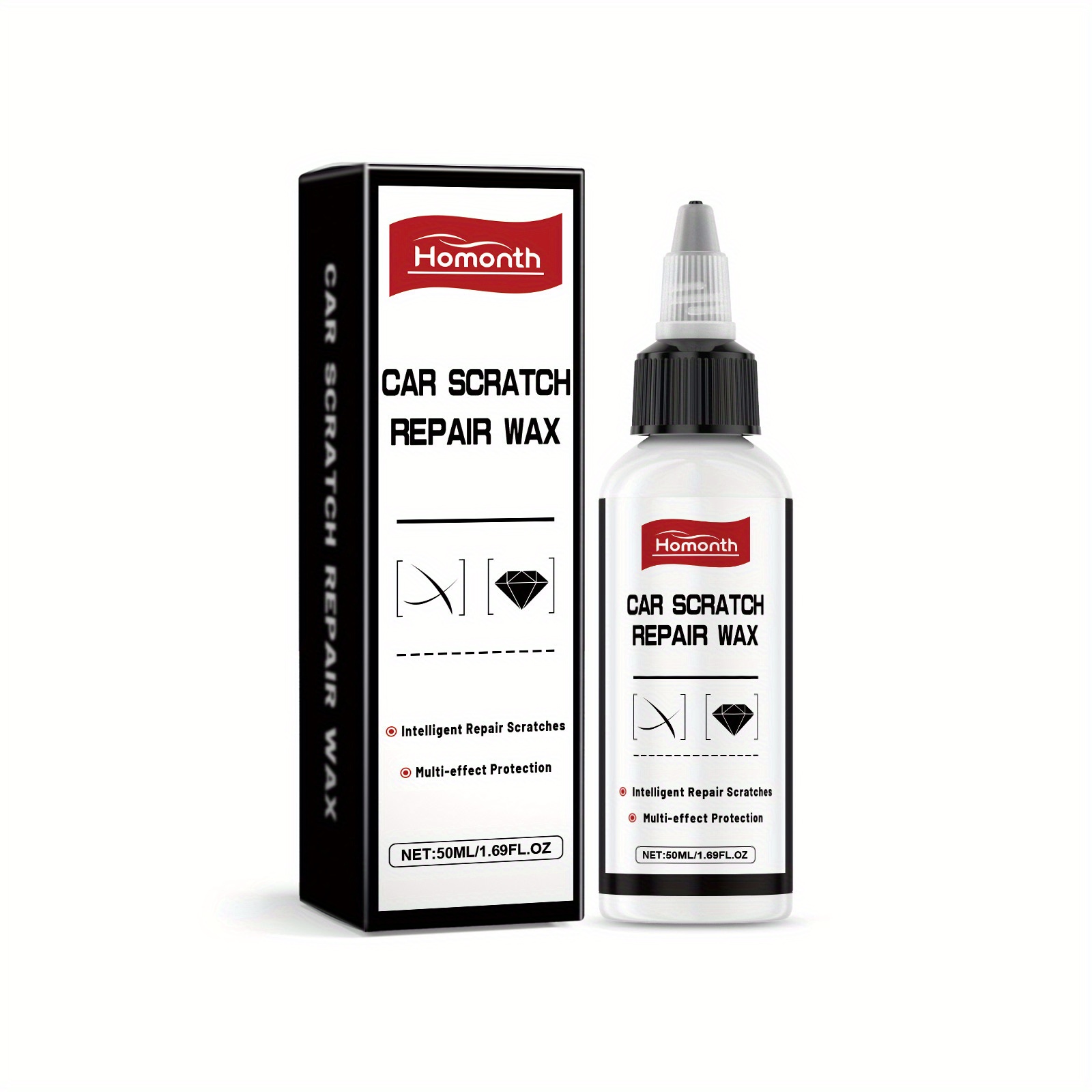 TEMU Car Scratch Maintenance Fluid Car Paint Scratch Remover & Polishing Fluid