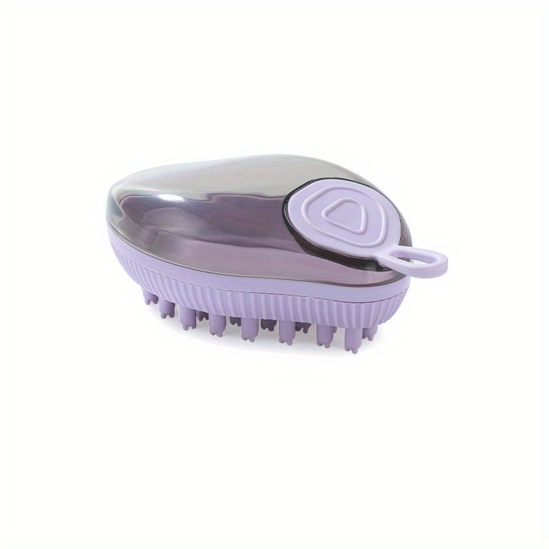 Brand Pet Bath Brush Dog Shower Brush Cat Cleaning Brush Soft Grooming Brush With Soap Massage Brush For Dogs And Cats Bathing Grooming Tool