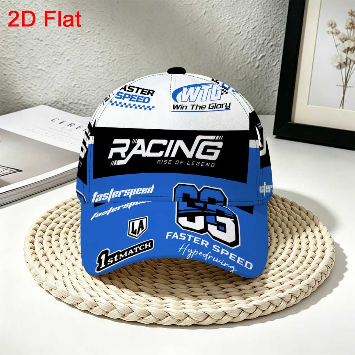 TEMU 1pc Men's And Women's Elegant Baseball With Graphics, 5-panel Curved Brim, Lightweight Suitable For Streetwear, Christmas Parties, Easter Gifts,