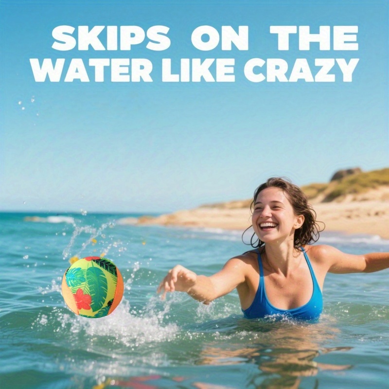 Image of Durable Tpr Elastic Beach Ball - Soft Colorful Pool Ball For Water Fun, Vibrant Mixed Colors, Pools, & Outdoor Games | Fun Pool Accessories, Pool, Beach , Design