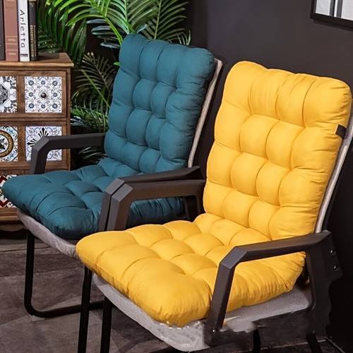 1pc colors seat cushion 21 65 wide 2 5 ultra soft lounge chair cushions with straps quick dry and waterproof full back support seat covers for outdoor patio furniture the best gifts for thanksgiving and christmas