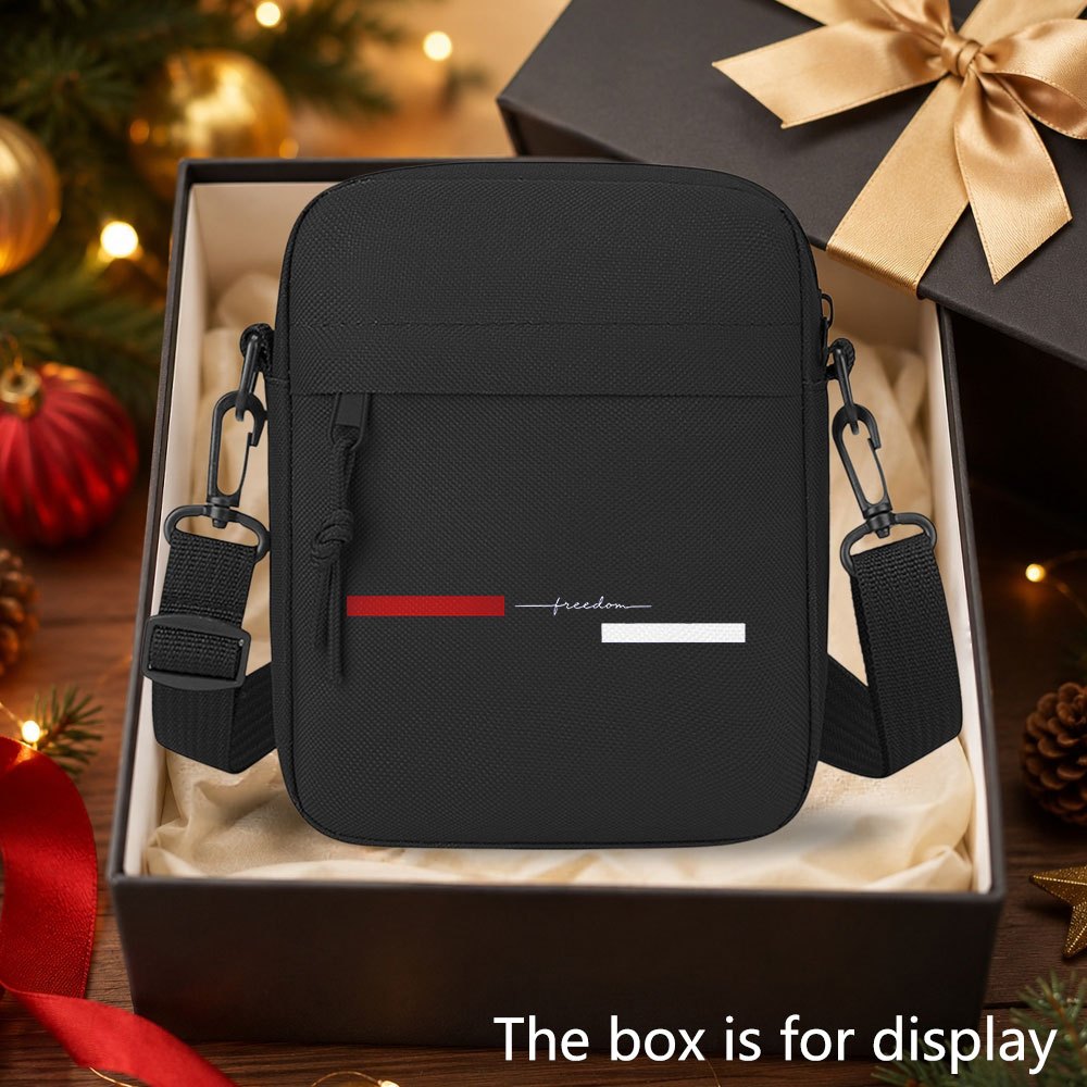 TEMU Sac à bandoulière simple, polyvalent et tendance Sports pour homme, pochette multifonctionnelle pour téléphone. Convient pour les quotidiens et