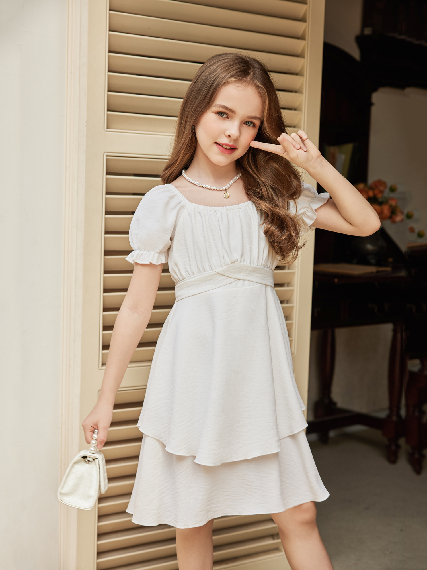 chinese dress ladies Betty Ruffle Tiered Dress Pre-Order · Shop Stevie