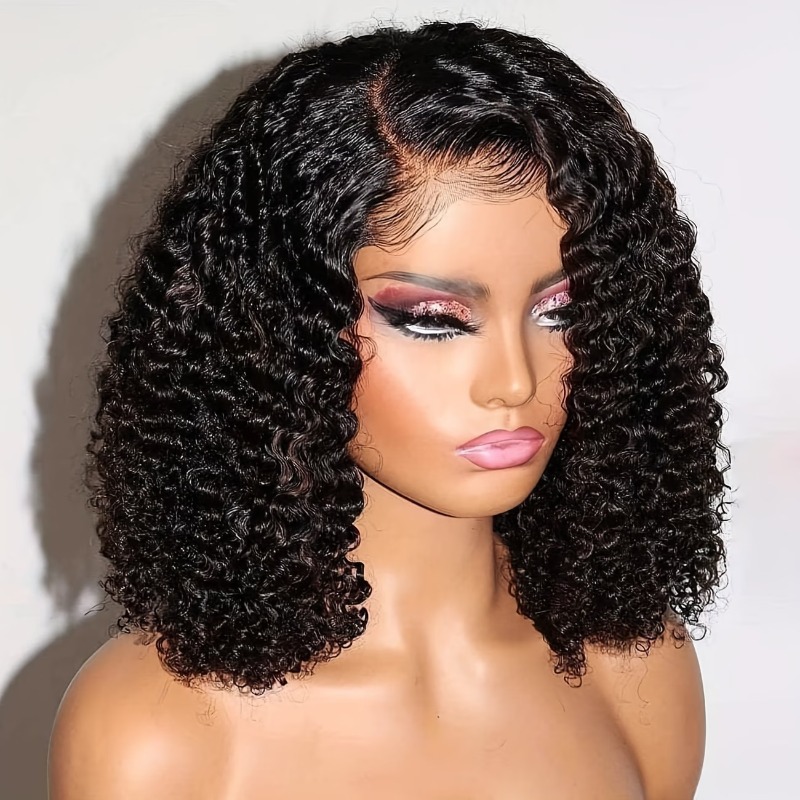 TEMU Short Curly Wig, Fluffy And Dense, With Small Curls, Natural And Fashionable, Easy To Match, Perfect For Role-playing, , And Festive Parties. A