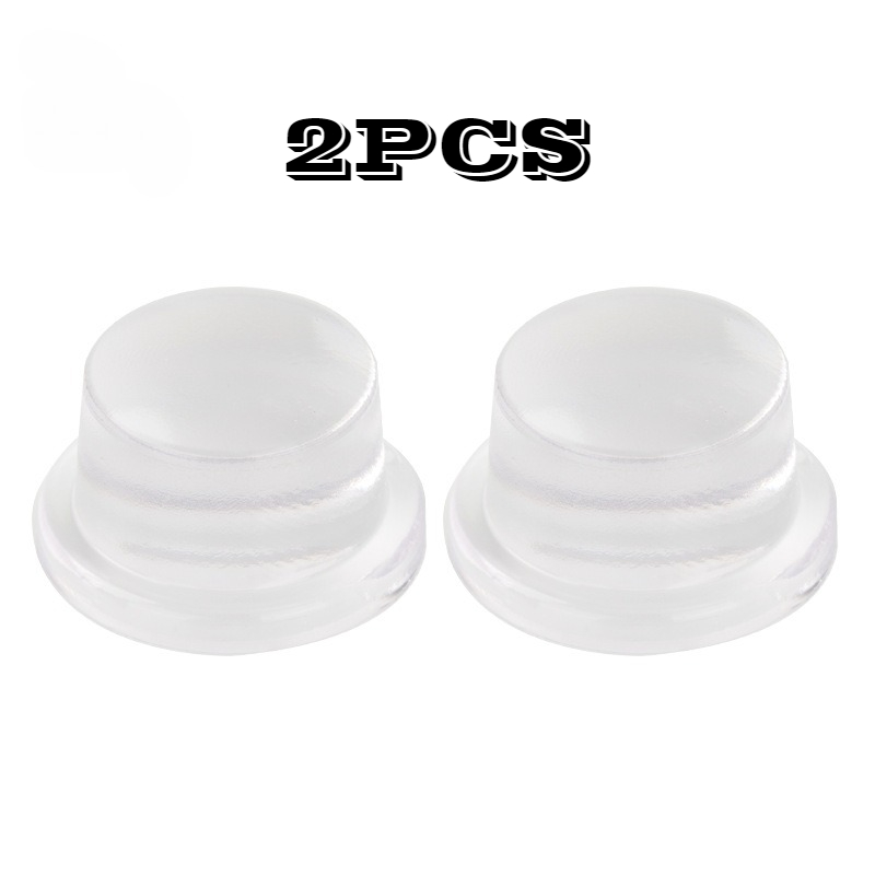 TEMU Set Of 2/4/6 Silicone Door Stoppers, No Drilling Required, Perfect For Door Handles And As Invisible Bumpers For Headboards