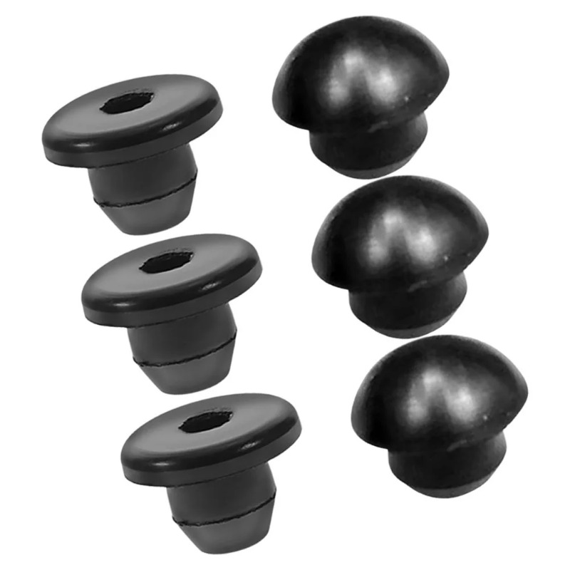 TEMU 6pcs Oil Plugs Seals Rod Floor Bottle Car Pad Universal Adapter Hydraulic Fluid Leak Proof Compact Easy