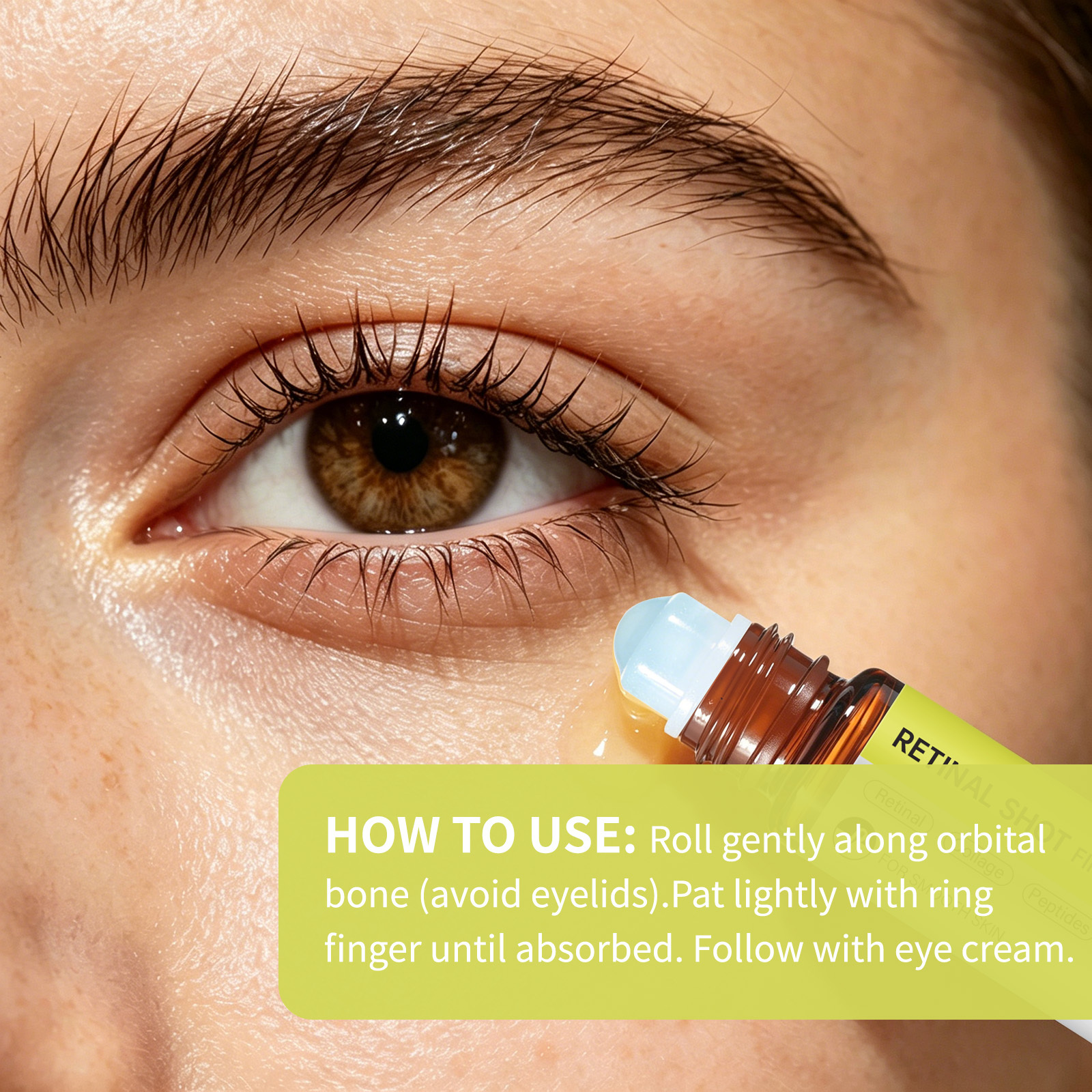 2-Pack Retinol Smoothing Eye Serum for Puffiness & Dark Circles