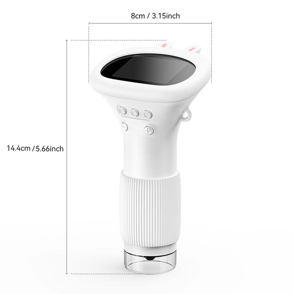 RIVGOT USB Microscope, Mini Pocket Handheld 1000X Magnifier Set
