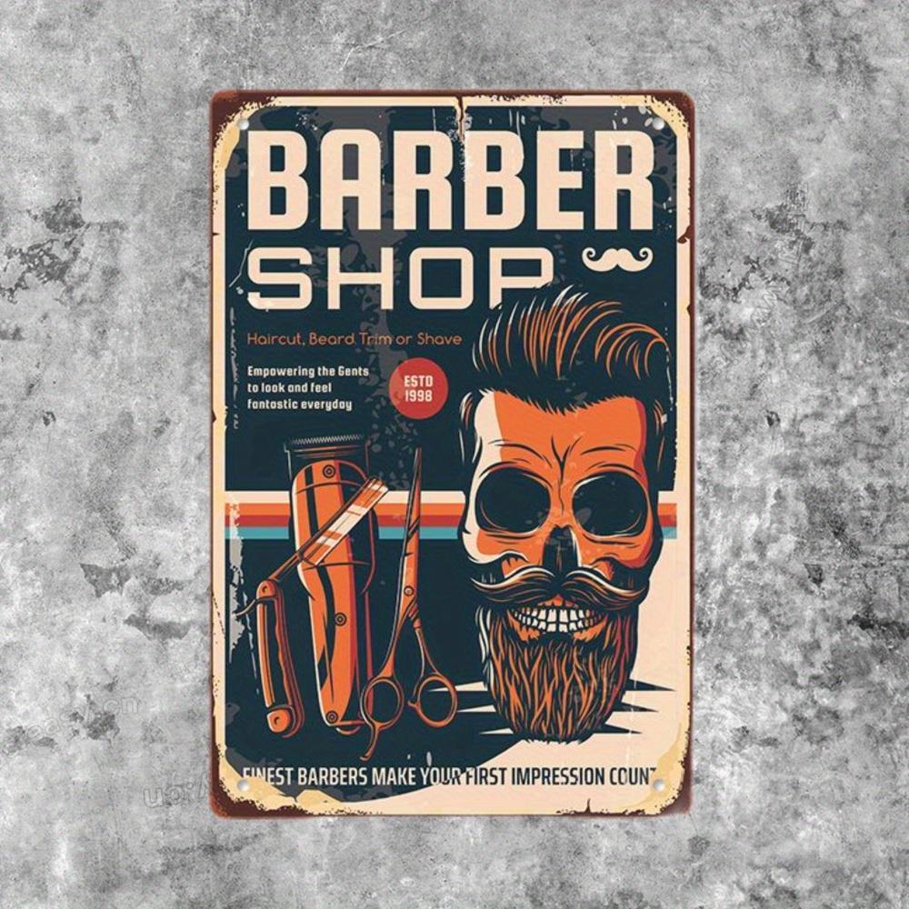 thumbnail image 2 of Men's Barber Poster 24x36 – Barbershop Wall Art, Kelvin Poster & Son, Made In USA 2 of 5
