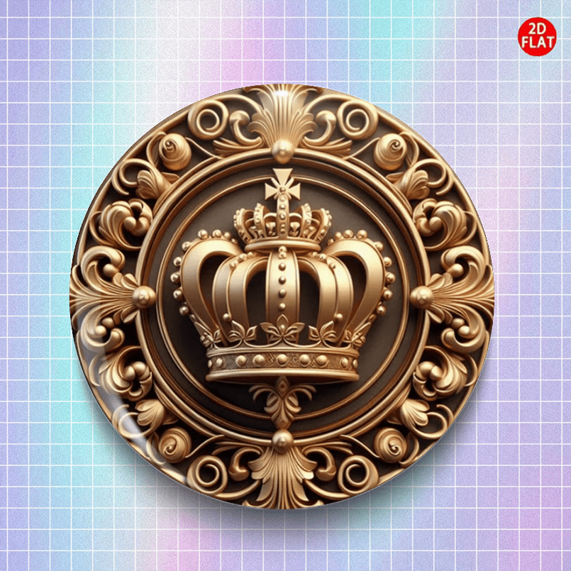 TEMU 2d Flat, (2d Flat) Fashion Brooch/pin/badge, With Jeans, Clothes, Backpacks, And Hats, Suitable For Collecting Small Accessories, Is An Ideal