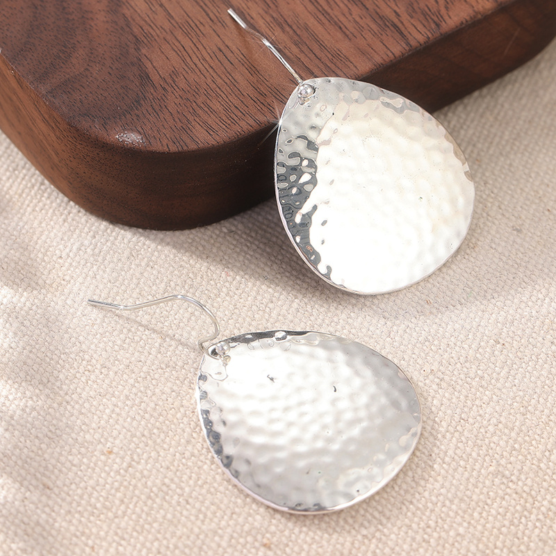 Women's Handcrafted Large Teardrop Dangle Earrings, Elegant Gift for Christmas