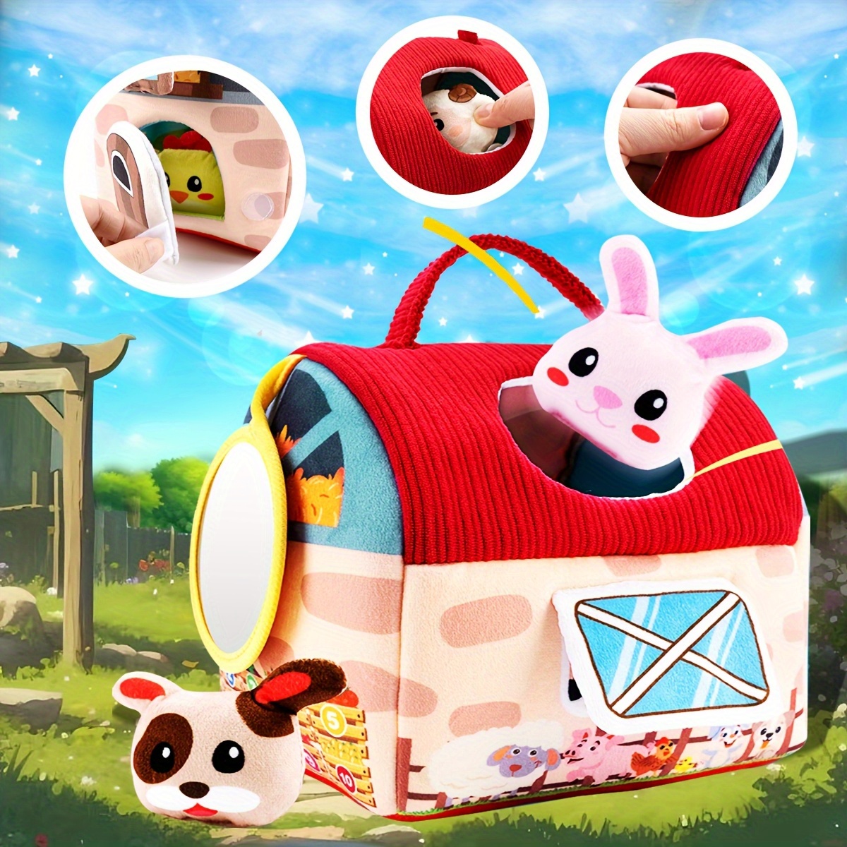 Farm Animal Surprise Toy Set 6-12 Months