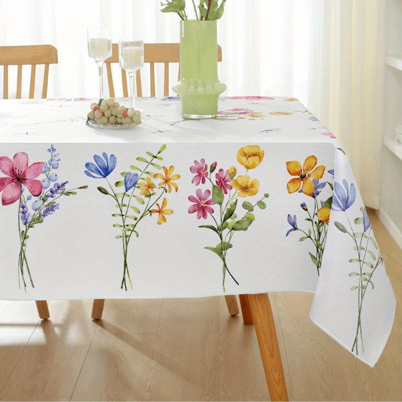 

& Rectangular Tablecloth - For & Summer And Parties,