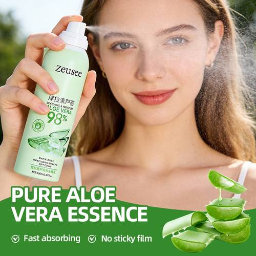 aloe vera facial spray quickly absorbing non greasy light moisture