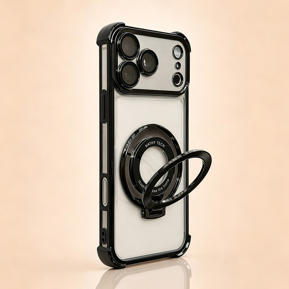 TEMU Phone Case - Luxury Magnetic Electroplated Transparent Wireless Charging Phone Case, Suitable For Iphone 11/12/13/14/15/16/17/18 Ultra Pro Air,