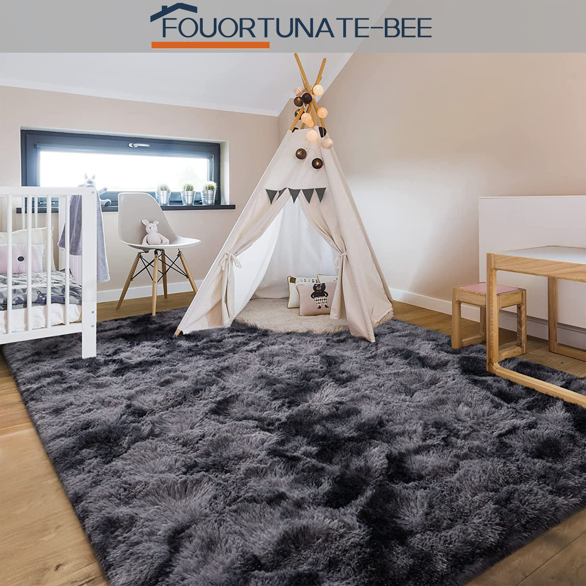 160*200cm/62.99*78.74in Carpet For Living Room, Plush Rug, Bed Room Floor Fluffy Mats, Anti-slip Home Decor Rugs, Soft Velvet Carpets, Room Blanket(a Of Colors )