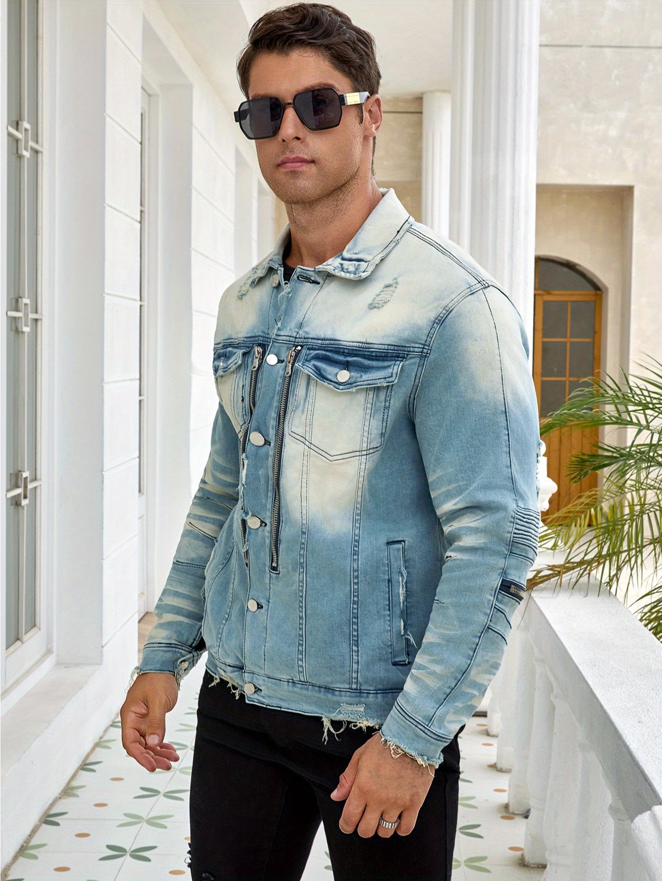 Trendy Ripped Jeans Outfit Aesthetic Denim Jeans Ootd Aesthetic