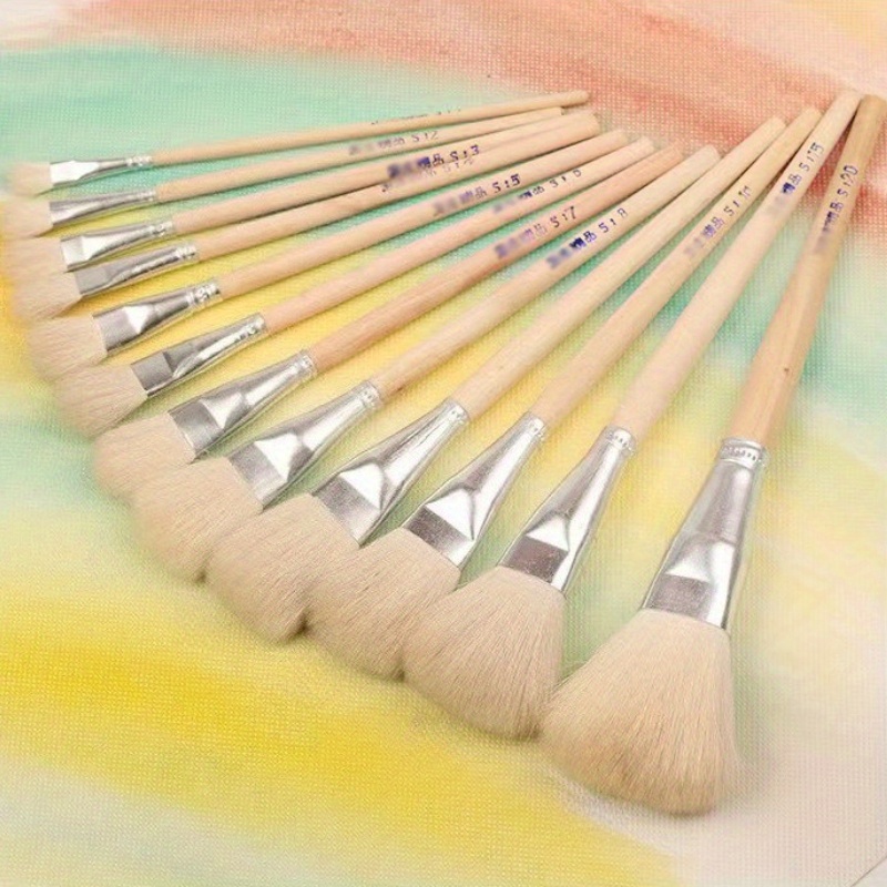 Temu – TEMU 36pcs Flat Paint Brushes, Small Brush Bulk