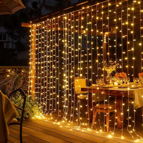300 200 100 led fairy curtain light usb powered 8 flashing suitable for window sill bedroom wedding easter decoration indoor and outdoor use